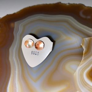 Sterling silver garden quartz earrings